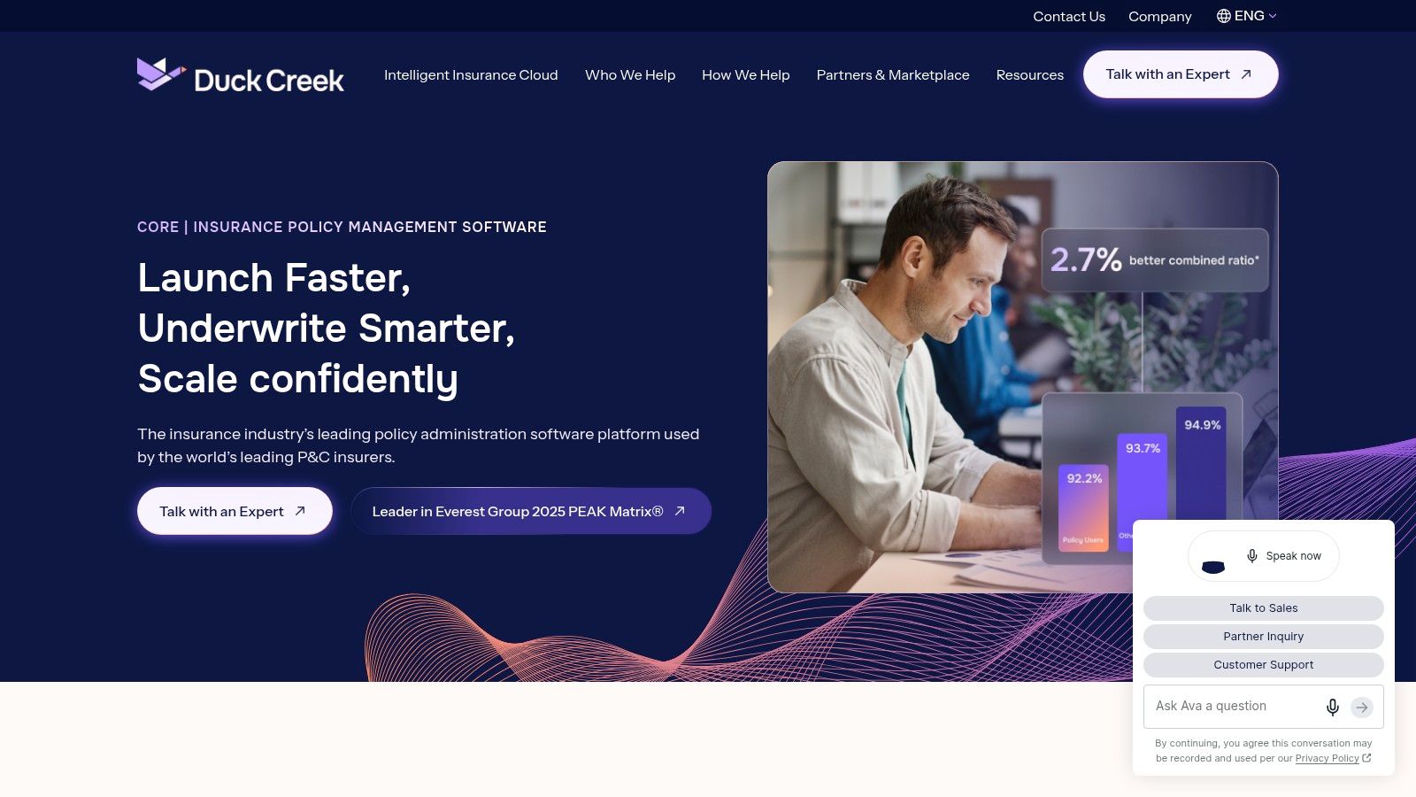 Duck Creek Policy + Agentic Underwriting Workbench