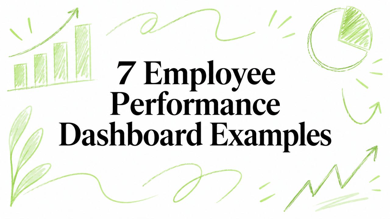 7 Employee Performance Dashboard Examples