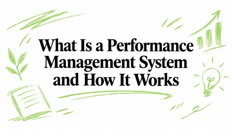 What Is a Performance Management System and How It Works
